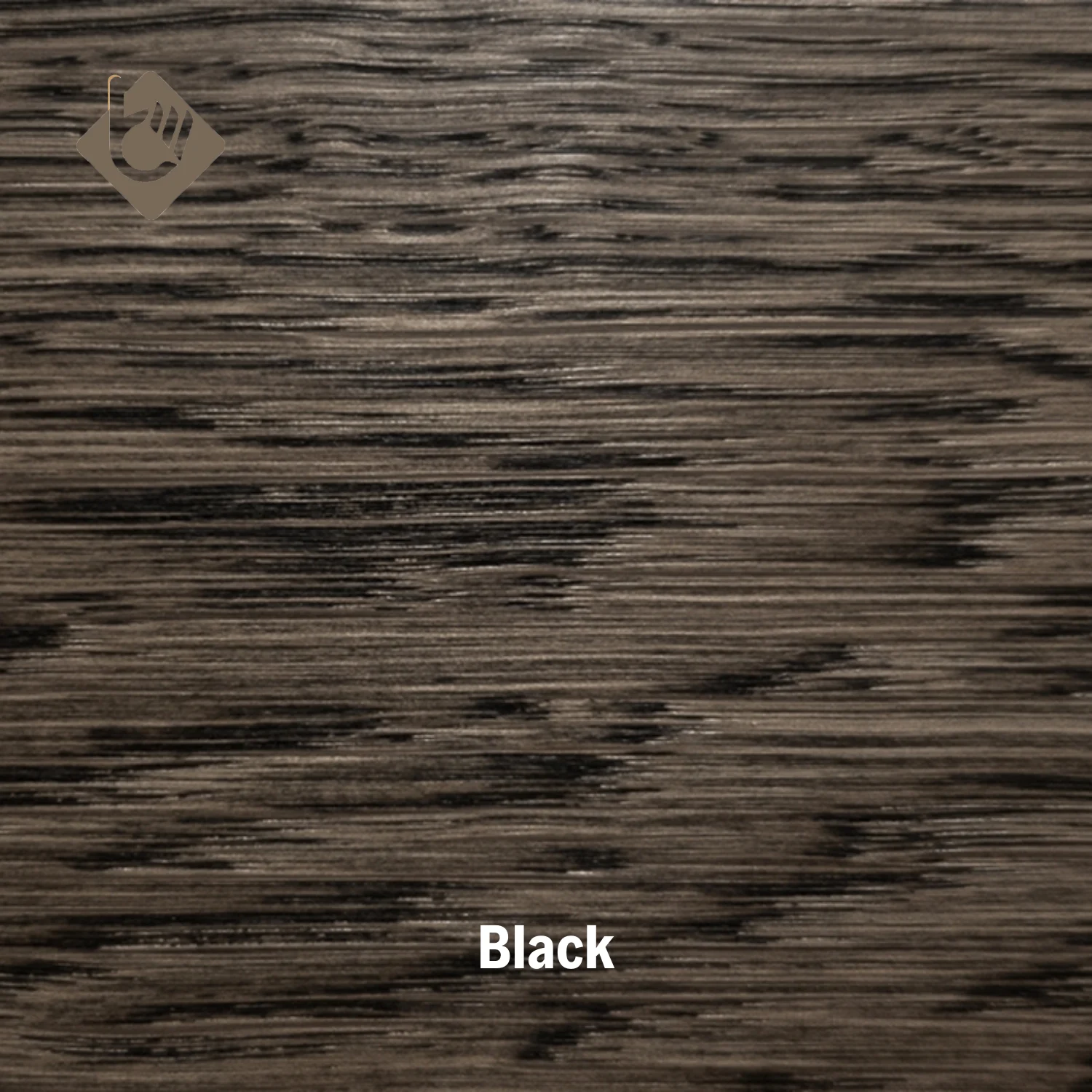 Black (Siyah) — Masif Ahşap Renkleri (Hemel)