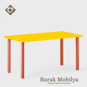 Sarı Çalışma Masa Tablası